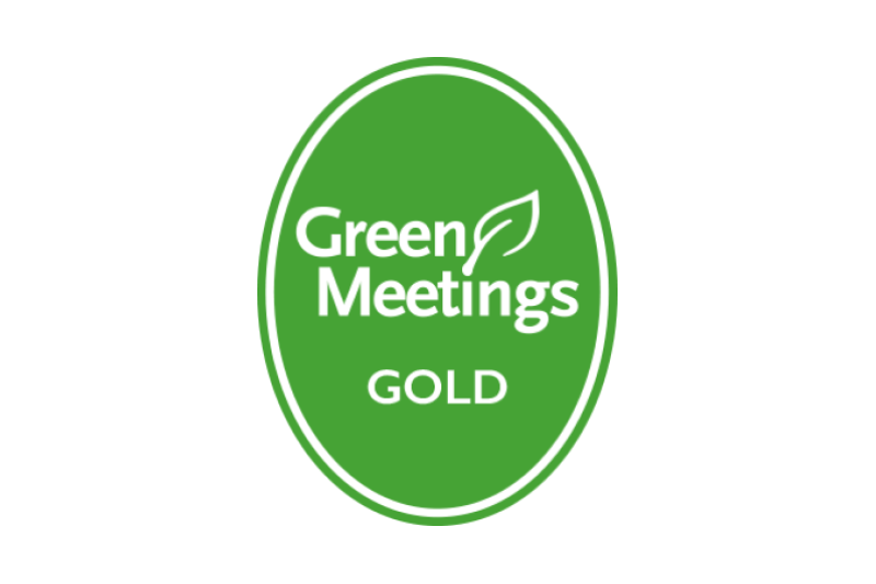 Green Meetings Gold logo